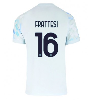 Inter Milan Davide Frattesi #16 Udebanetrøje 2025-26 Kortærmet